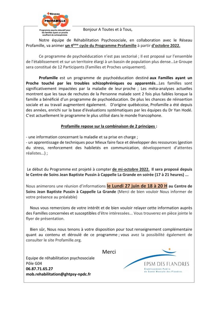 Réseau ProFamille Hauts-De-France 4