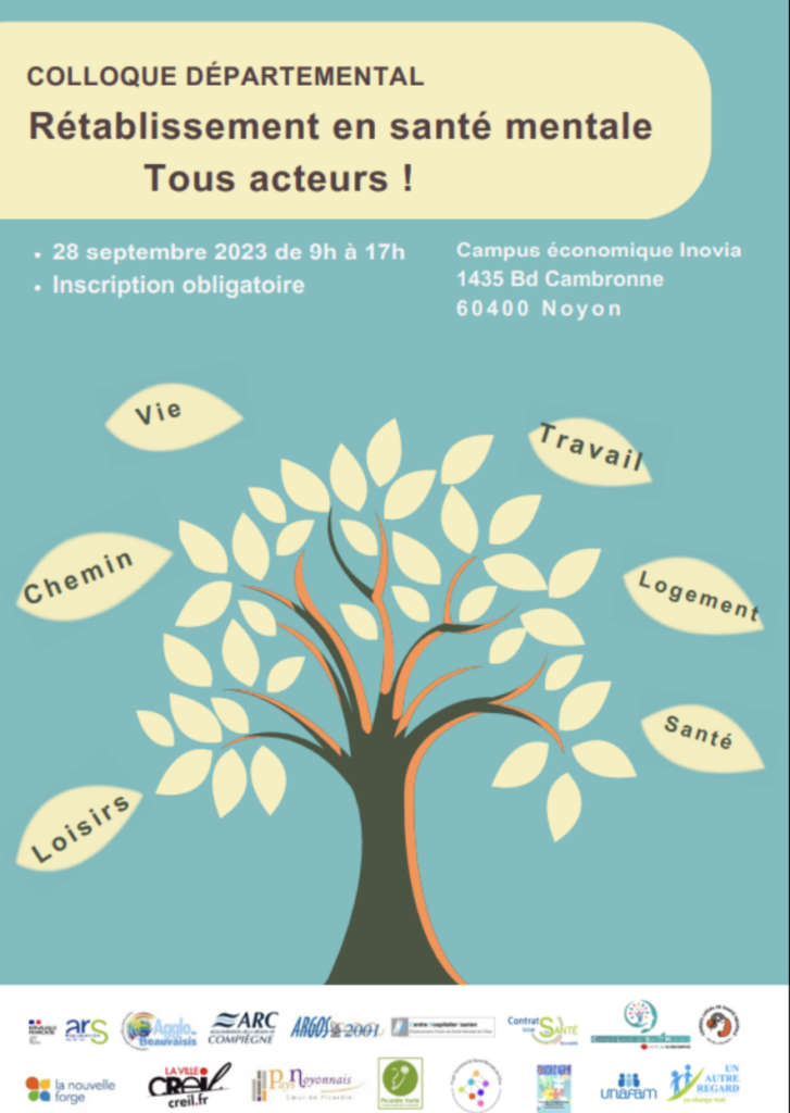 [Colloque départemental] Rétablissement en santé mentale, tous acteurs !